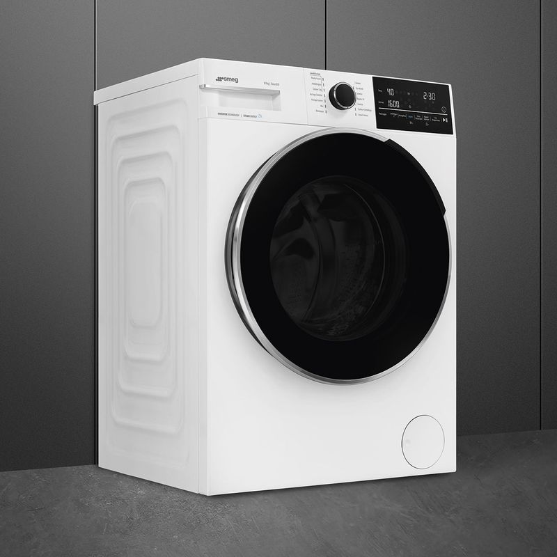 Smeg-WDN854SLD-lavasciuga-Libera-installazione-Caricamento-frontale-Bianco-D