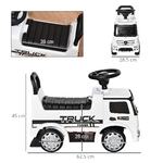 HOMCOM-Macchina-Mercedes-a-Spinta-per-Bambini-con-volante-Eta-12-36-Mesi-Bianco