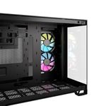 Corsair-2500X-RGB-Micro-Tower-Nero--Corsair-2500X-RGB-Dual-Chamber-Gaming-Case-w--Glass-Side---Front-Micro-ATX-2x-RGB-Fa