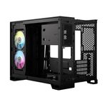 Corsair-2500X-RGB-Micro-Tower-Nero--Corsair-2500X-RGB-Dual-Chamber-Gaming-Case-w--Glass-Side---Front-Micro-ATX-2x-RGB-Fa