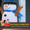 HOMCOM-Babbo-Natale-Gonfiabile-con-Slitta-Renna-Pupazzo-di-Neve-e-Luci-LED-Decorazione-Natalizia-da-Esterno-200x80x128cm