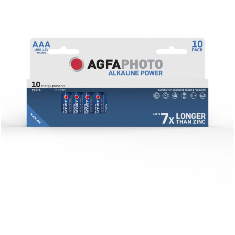 AGFAPHOTO-Batteria-Alcalina-Micro-AAA-LR03-1.5V-Blister--Confezione-da-10-