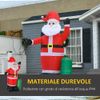 HOMCOM-Babbo-Natale-Gonfiabile-Luminoso-240cm-con-Sacchetto-Regalo-Luci-LED-Decorazione-Natalizia