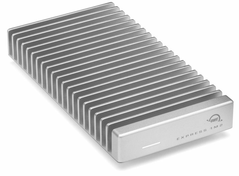 OWC-Express-1M2---Box-1-alloggiamento-M.2-NVMe---8TB---USB4-40Gbps--cavo-0.3m-USB-C-incluso-