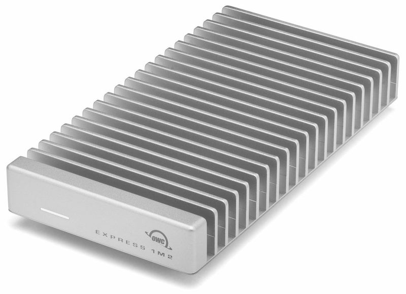 OWC-Express-1M2---Box-1-alloggiamento-M.2-NVMe---8TB---USB4-40Gbps--cavo-0.3m-USB-C-incluso-