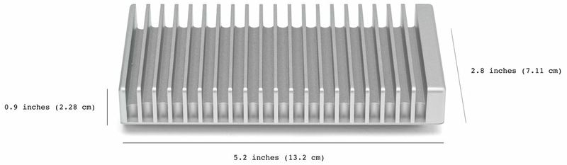 OWC-Express-1M2---Box-1-alloggiamento-M.2-NVMe---8TB---USB4-40Gbps--cavo-0.3m-USB-C-incluso-