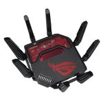 ASUS-ROG-Rapture-GT-BE19000-router-wireless-Multi-Gigabit-Ethernet-Tri-band--24-GHz-5-GHz-6-GHz--Nero-Rosso