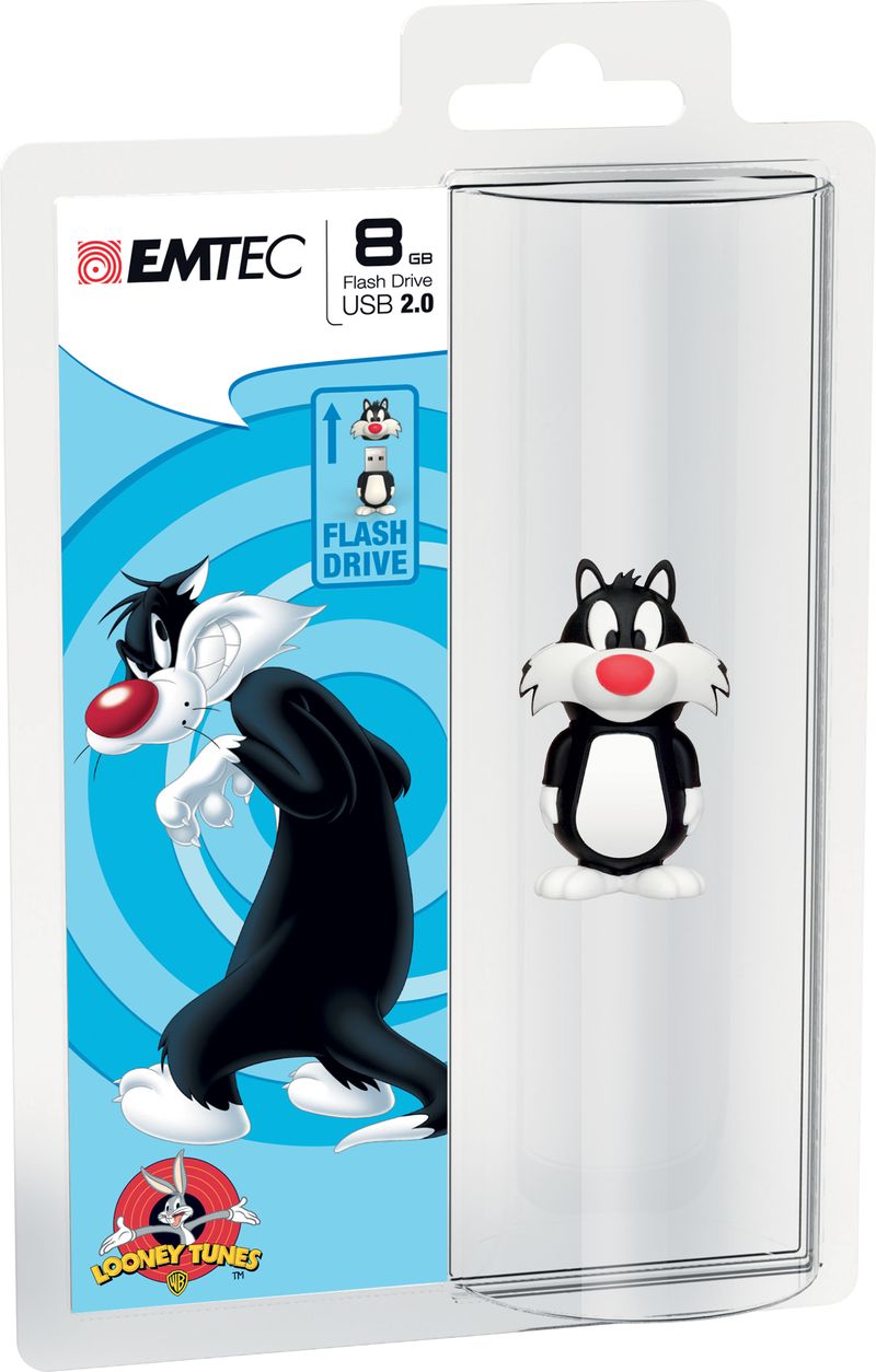 Chiavetta-USB-16GB-EMTEC-Looney-Tunes--Capodanno-