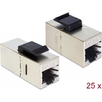 Delock Modulo Keystone Presa RJ45  Presa RJ45 Cat.6 compatta 25 pezzi