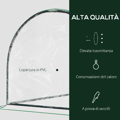 Outsunny-Serra-da-giardino-a-Tunnel-in-Acciaio-e-con-Copertura-in-PVC-200x100x80-cm-Trasparente-e-Verde