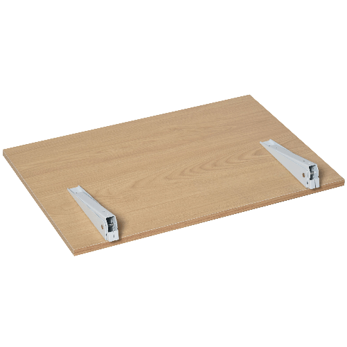 HOMCOM-Tavolino-a-Muro-Pieghevole-Salvaspazio-in-MDF-e-Telaio-in-Metallo-per-Cucina-Salotto-Color-Legno-60x40x20cm