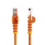 StarTech.com-Cavo-di-Rete-da-7m-Arancio-Cat5e-Ethernet-RJ45-Antigroviglio--7m-Orange-Snagless-Cat5e-Patch-Cable-