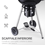 Outsunny-Barbecue-in-Ghisa-con-2-Ruote-e-2-Griglie-|-Coperchio-con-Termometro-Valvola-e-Ripiano-Inferiore-|-50x63x94cm