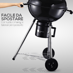 Outsunny-Barbecue-in-Ghisa-con-2-Ruote-e-2-Griglie-|-Coperchio-con-Termometro-Valvola-e-Ripiano-Inferiore-|-50x63x94cm