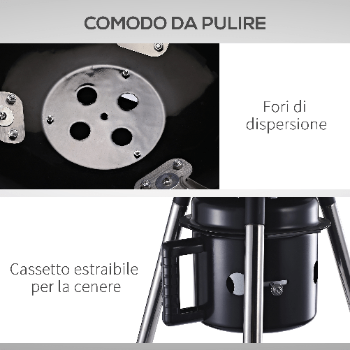 Outsunny-Barbecue-in-Ghisa-con-2-Ruote-e-2-Griglie-|-Coperchio-con-Termometro-Valvola-e-Ripiano-Inferiore-|-50x63x94cm