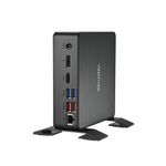 Shuttle NC40U barebone per PC/stazione di lavoro 0.84L sized PC Nero 7305 Intel SoC 11 GHz (NC40U CEL.7305U 65W EXT. - G