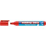 Edding pennarello per lavagna a fogli mobili 383 10 - 50 mm rosso