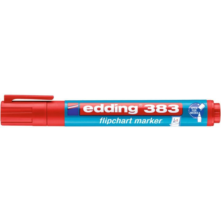 edding-pennarello-per-lavagna-a-fogli-mobili-383-10---50-mm-rosso