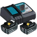 Makita 199480-6 batteria e caricabatteria per utensili elettrici Set batteria e caricabatterie