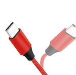 Logilink---Cavo-USB---Da-USB-C--M--a-USB-C--M----USB-2.0---5-V---3-A---1-m---rosso-RAL-3024--CU0156-