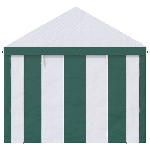 Outsunny-Tendone-da-Giardino-4x3m-per-12-Persone-con-Doppio-Ingresso-Bianco-e-Verde