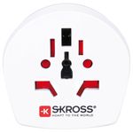 Skross 39768 adattatore per presa di corrente Universale Tipo F Bianco