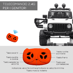 HOMCOM-Macchina-Elettrica-per-Bambini-Jeep-Fuoristrada-con-Telecomando-e-2-Velocita-100x65x72-cm-Bianco