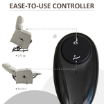 HOMCOM-Poltrona-Alzapersona-Reclinabile-150°-max-con-Telecomando-e-Poggiapiedi-75x93x110-cm-Grigio