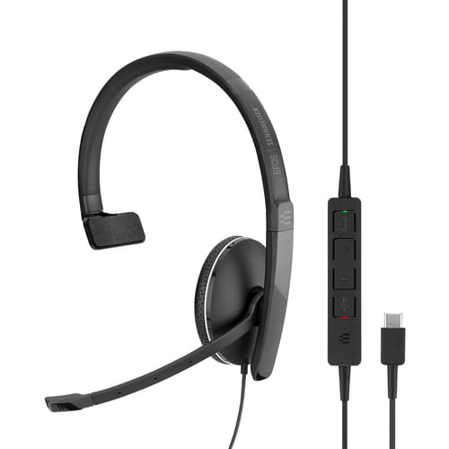 EPOS--SENNHEISER-ADAPT-135-USB-C-Auricolare-Cablato-A-Padiglione-Musica-e-Chiamate-USB-tipo-C-Nero