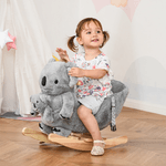 HOMCOM-Dondolo-Koala-per-Bambini-18-36-Mesi---Grigio