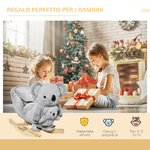 HOMCOM-Dondolo-Koala-per-Bambini-18-36-Mesi---Grigio