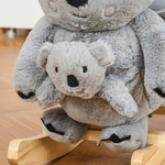 HOMCOM-Dondolo-Koala-per-Bambini-18-36-Mesi---Grigio