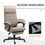 Vinsetto-Sedia-da-Ufficio-con-Altezza-Regolabile-Poggiapiedi-Incluso-e-Seduta-Imbottita-68x67x106-114-cm-Marrone