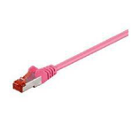 Microconnect B-FTP6015PI cavo di rete Rosa 15 m Cat6 F/UTP FTP (F/UTP CAT6 1.5m Pink PVC - Outer Shield  Foil screening