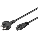 Microconnect PE120818 cavo di alimentazione Nero 18 m Accoppiatore C5 (Power Cord DK EDB - C5 1.8m - Black - H05VV-F3x0.