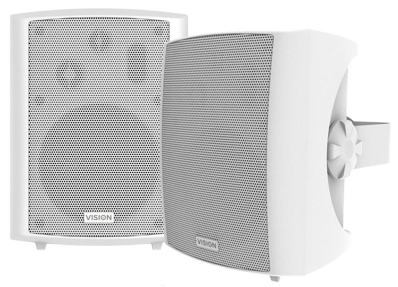 Vision-SP-1800-altoparlante-3-vie-Bianco-Cablato-50-W--VISION-Professional-Pair-5.25-Wall-Speakers---LIFETIME-WARRANTY--