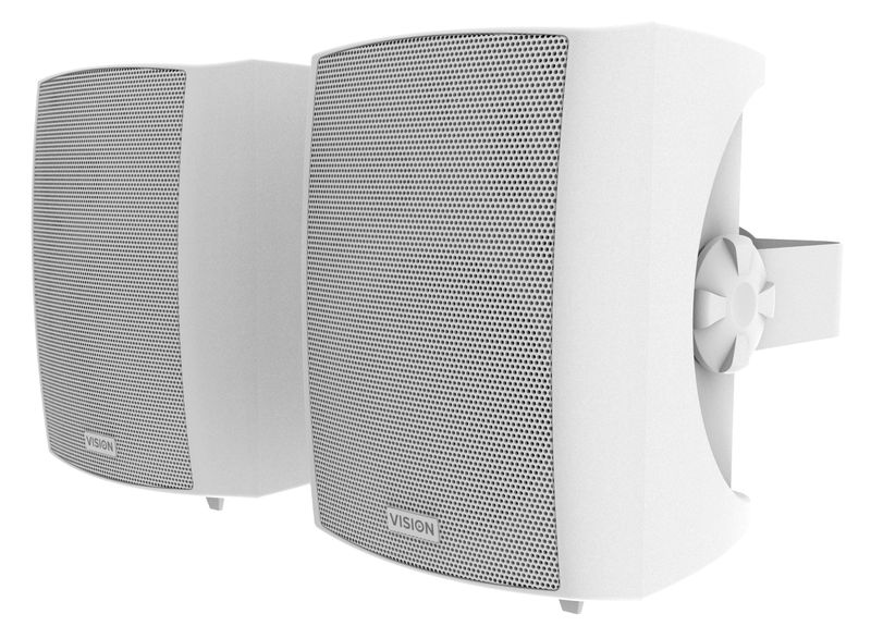 Vision-SP-1800-altoparlante-3-vie-Bianco-Cablato-50-W--VISION-Professional-Pair-5.25-Wall-Speakers---LIFETIME-WARRANTY--