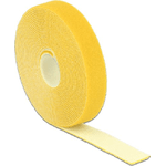 Delock Nastro in velcro su rotolo L 5 m x L 20 mm giallo