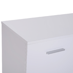 HOMCOM-Armadietto-da-Ufficio-3-Armadietti-2-Cassetti-Legno-106x35x76cm-Bianco