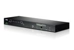 ATEN-8-Port-PS-2-USB-KVM-on-the-NET--1Local-Remote-User-access---USB-peripheral-port