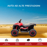 HOMCOM-Quad-Elettrico-per-Bambini-12V-2-Velocita-Ruote-Larghe-con-Sospensioni-e-Fari-LED-Eta-3-5-Anni-Rosso