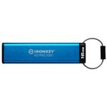 Kingston Technology IronKey Keypad 200C USB-C da 16 GB FIPS 140-3 livello 3 in fase di approvazione AES-256 (KTC Ironkey