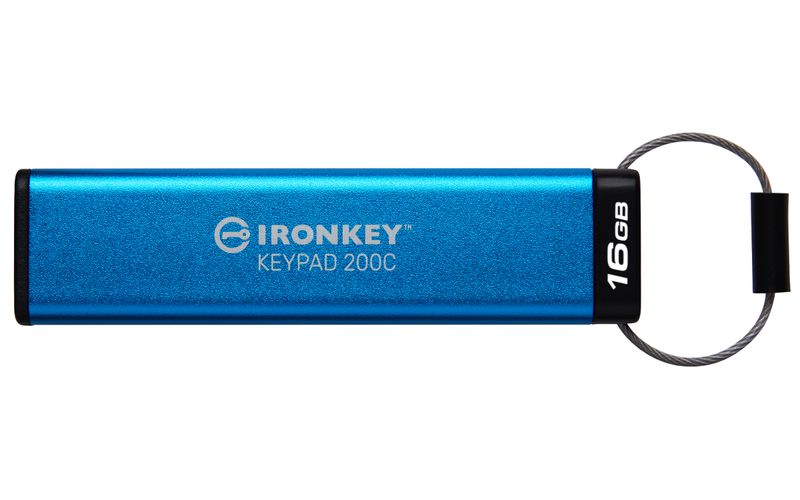 Kingston-Technology-IronKey-Keypad-200C-USB-C-da-16-GB-FIPS-140-3-livello-3-in-fase-di-approvazione-AES-256--KTC-Ironkey