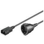 Microconnect C14-Schuko M-F 1.5 m Nero 15 m Accoppiatore C14 (Power Cord C14 -Schuko M-F - 1.5m. 3Gx1.5MM2 10/16A 250V -