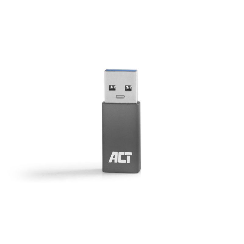 Modello-ACT-AC7375-per-cavo-USB-Type-C-USB-Type-A-Grijs