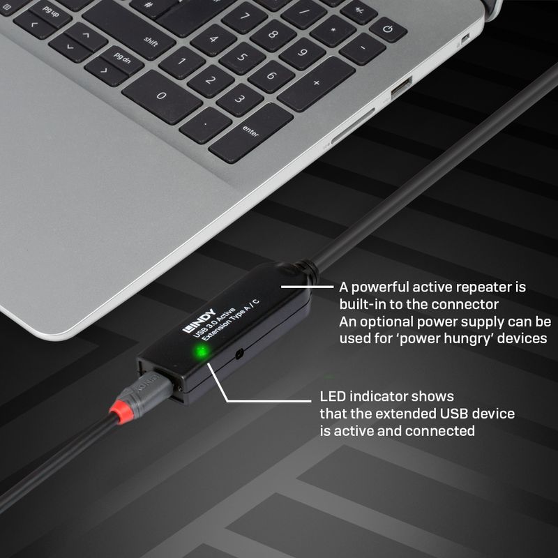 Lindy-43375-cavo-USB-USB-A--20M-USB-3.0-ACTIVE-EXTENSION-TYPE-A-