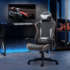 Vinsetto-Sedia-da-Gaming-Reclinabile-a-150°-con-Funzione-Dondolo-Poggiatesta-e-Cuscino-Lombare-Grigio