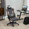 Vinsetto-Sedia-da-Gaming-Reclinabile-a-150°-con-Funzione-Dondolo-Poggiatesta-e-Cuscino-Lombare-Grigio
