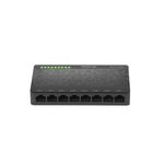 Lanberg DSP1-0108 switch di rete Non gestito Fast Ethernet (10/100) Nero