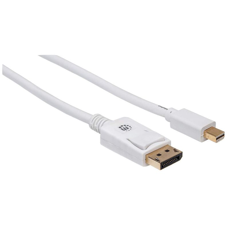 Manhattan-324748-cavo-DisplayPort-2-m-Mini-DisplayPort-Bianco